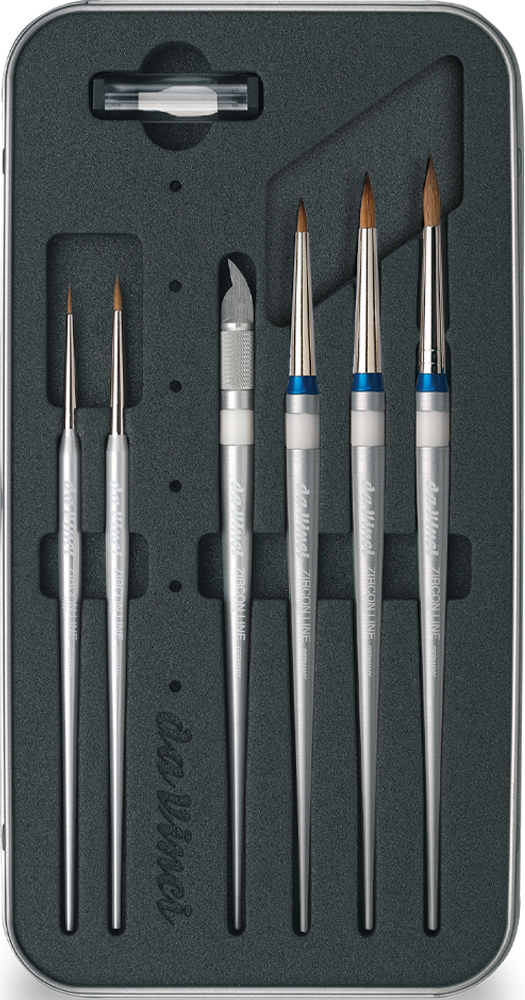 Kosmetikpinsel – CERAMIC ZIRCON LINE | 11054